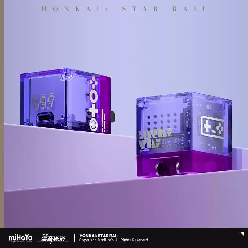 [Pre-Order] Wolf Cub Pixel Series Fast Charging Adapter & Fast Charging Data Cable | Honkai: Star Rail (Within 200 Days)