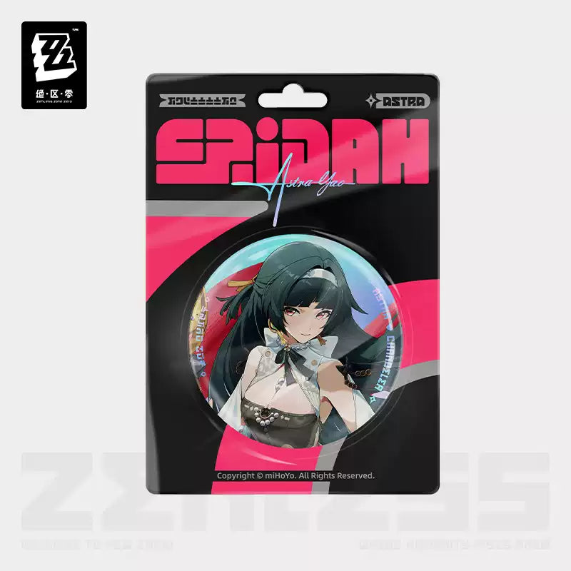 [Official Merchandise] Eridu Fashion Series Tinplate Badge | Zenless Zone Zero