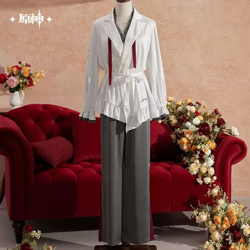 [Pre-Order] Arlecchino Midnight Tea Cha Series Pajama Set | Genshin Impact (Dec 2026)
