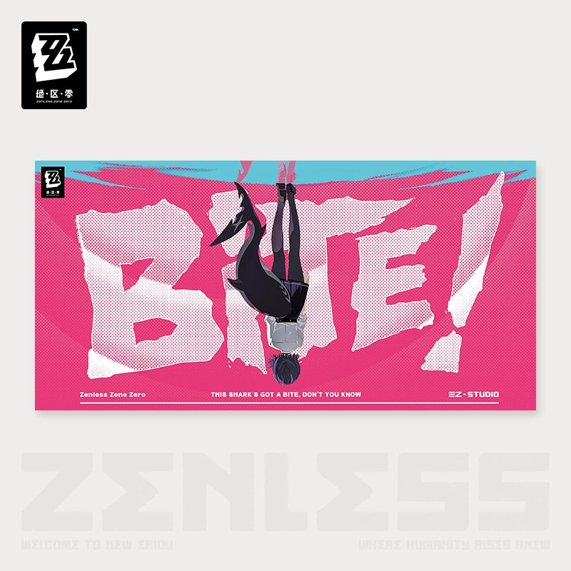 [Pre-Order] Shark's Gotta Bite Series Bath Towel | Zenless Zone Zero (Jan 2025)