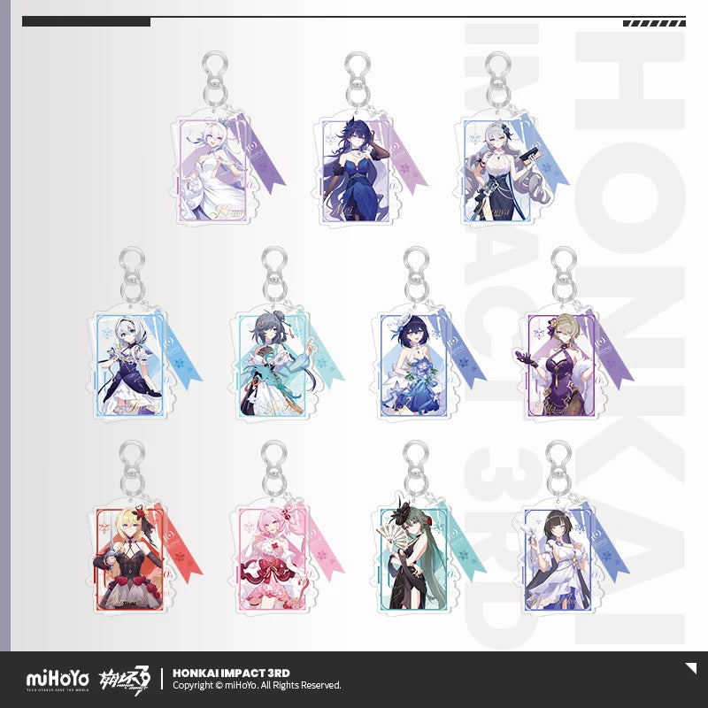 [Pre-Order] Honkai Impact 3rd 10th Anniversary Acrylic Charm Vol.1 (Within 200 Days)
