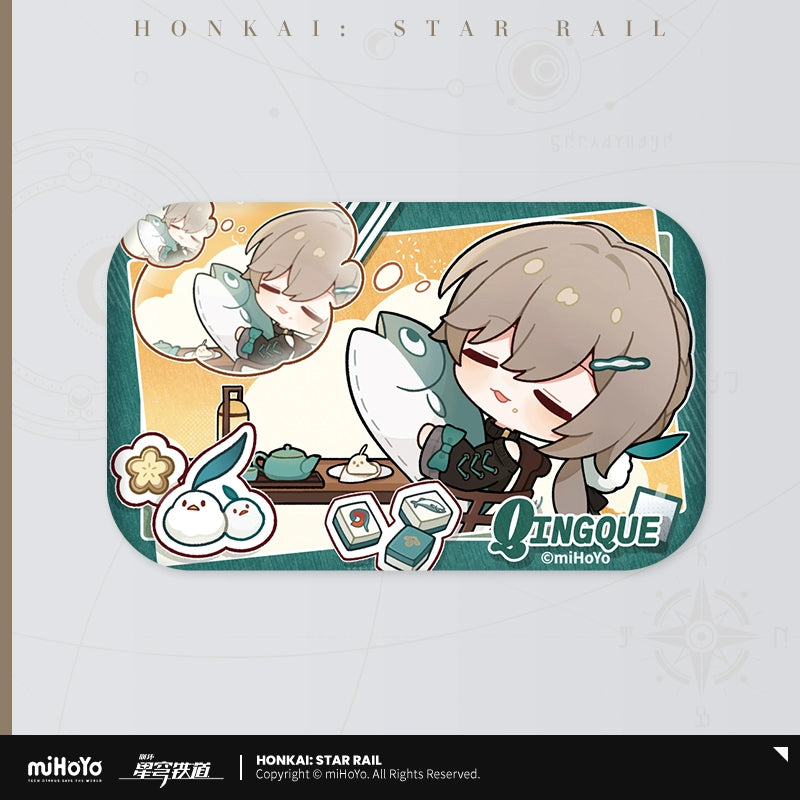 [Pre-Order] Pom-Pom Photo Album Series Tinplate Badge | Honkai: Star Rail (Within 200 Days)