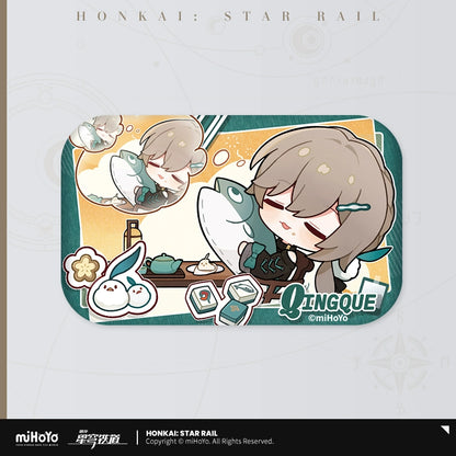 [Pre-Order] Pom-Pom Photo Album Series Tinplate Badge | Honkai: Star Rail (Within 200 Days)