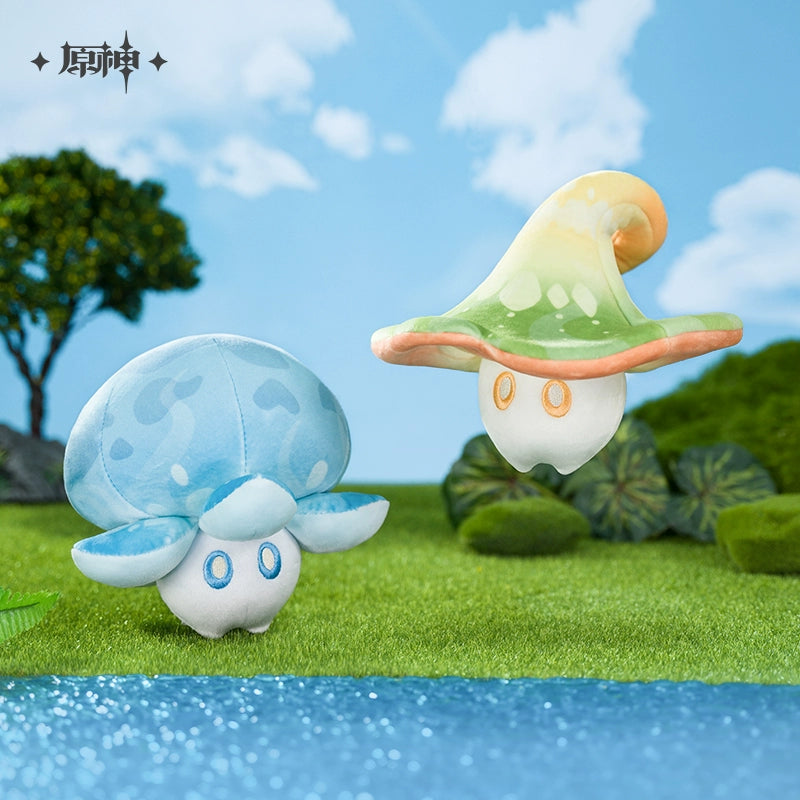 [Official Merchandise] Fungus Series: Floating Fungus Plushies - Dendro & Hydro Fungus | Genshin Impact