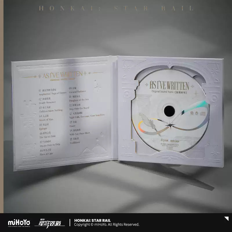 [Limited-Time Sale/Pre-Order] As I’ve Written Series Colored Vinyl Gift Box | Honkai: Star Rail (Within 200 Days)
