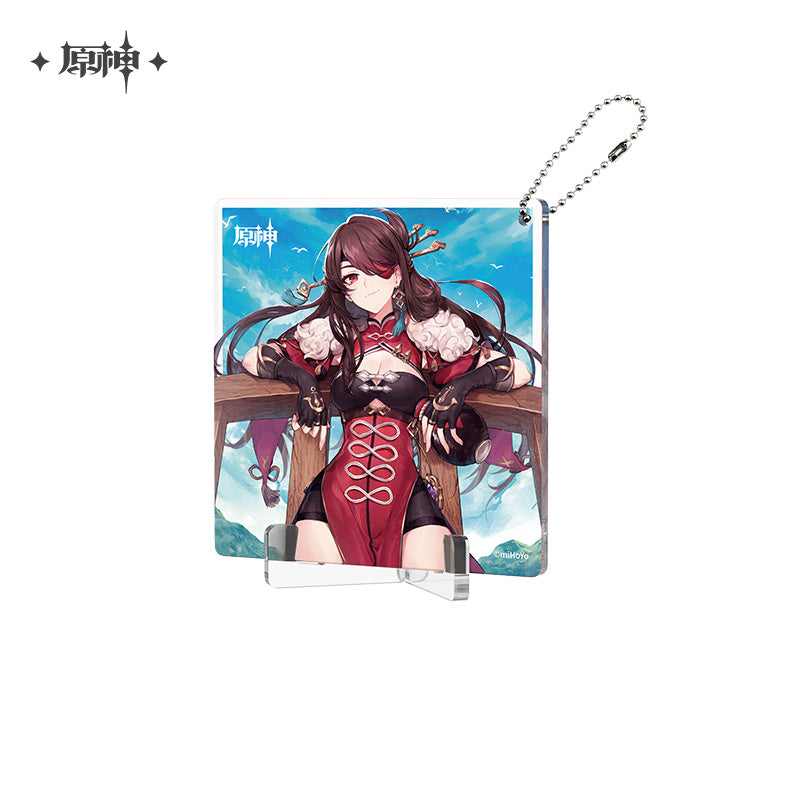 [Official Merchandise] Birthday Series Acrylic Coasters | Genshin Impact