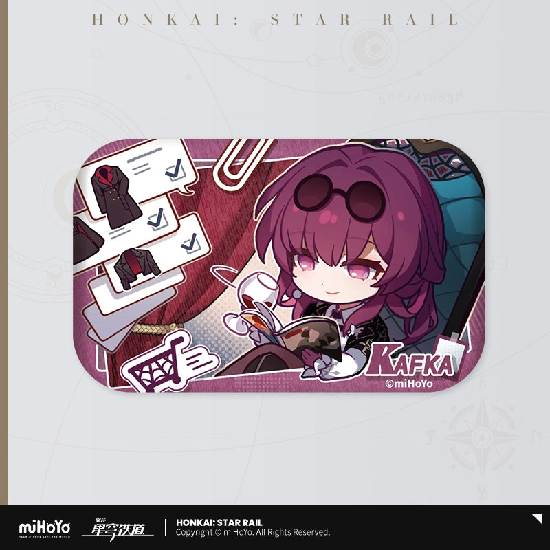 [Pre-Order] Pom-Pom Photo Album Series Tinplate Badge | Honkai: Star Rail (Within 200 Days)