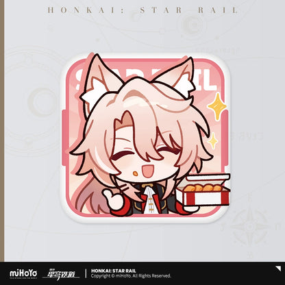 [Official Merchandise] KFC Series Chibi Sticker Pack Tinplate Badge | Honkai: Star Rail