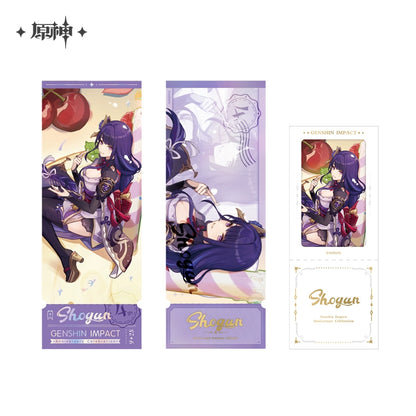 [Pre-Order] Genshin Impact Anniversary Celebration Series Commemorative Ticket Set (Jan 2025)