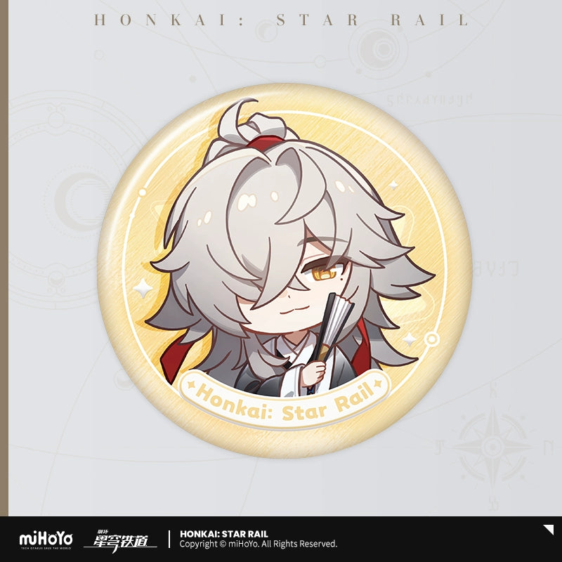 [Pre-Order] Nameless Medal Series Tinplate Badge | Honkai: Star Rail (Within 200 Days)