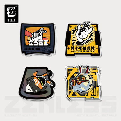 [Official Merchandise] Equalizing Series Acrylic Refrigerator Magnet Set | Zenless Zone Zero