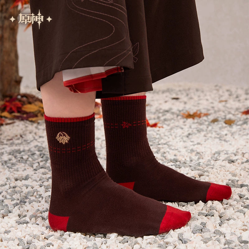 [Pre-Order] Kaedehara Kazuha Theme Impression Series Crew Socks | Genshin Impact (Dec 2024)