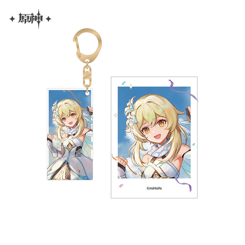 [Official Merchandise] Genshin Impact Keychain & Instant Photo Set, FES2023