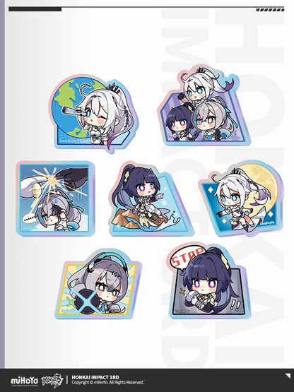 [Official Merchandise] Honkai Impact 3rd Meme Series: Acrylic Badges