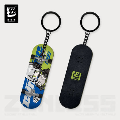 [Pre-Order] Ridu Series Chibi Finger Skateboard Keychain Cunning Hares | Zenless Zone Zero (Nov 2024)