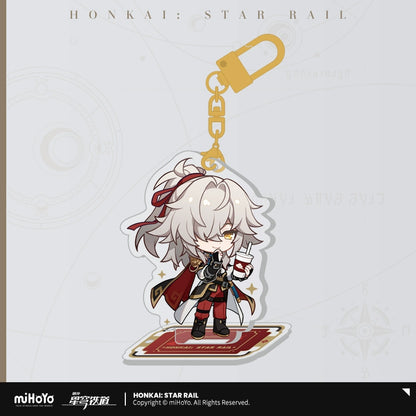 [Official Merchandise] Express Travel Notes Series Chibi Acrylic Hangable Standee | Honkai: Star Rail