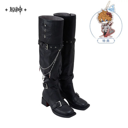 [Pre-Order/Limited] Tartaglia Theme Impression Series Over Knee Fold Over Long Boots | Genshin Impact (July 2026)