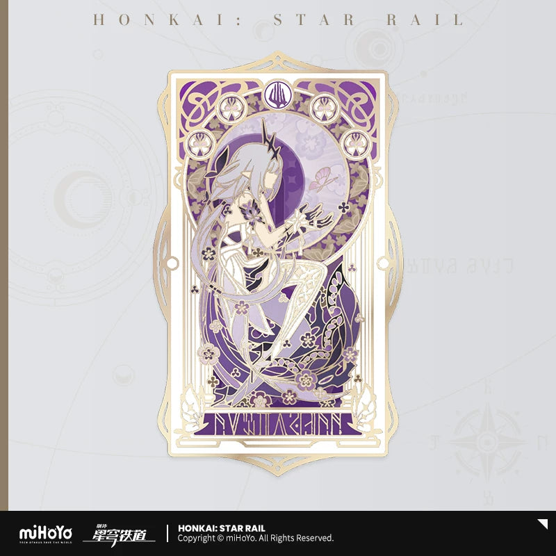 [Pre-Order] As I’ve Written Series Metal Bookmark | Honkai: Star Rail (Within 200 Days)