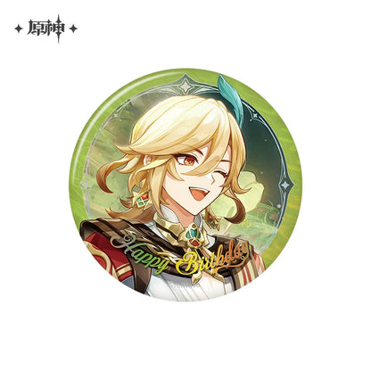[Pre-Order] Birthday Series Character Badges 2025 Vol.2 | Genshin Impact (May 2026)