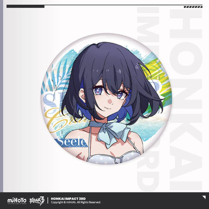 [Pre-Order] Summer Cruise Series Vol.6 Tinplate Badge | Honkai Impact 3rd (Within 200 Days)