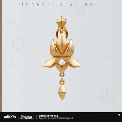 [Pre-Order] Dan Heng • Imbibitor Lunae Theme Impression Series Water Lotus Clip-On Earrings | Honkai: Star Rail (March 2025)