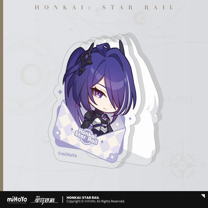 [Pre-Order] Nameless Medal Series Acrylic Clip | Honkai: Star Rail (Within 200 Days)