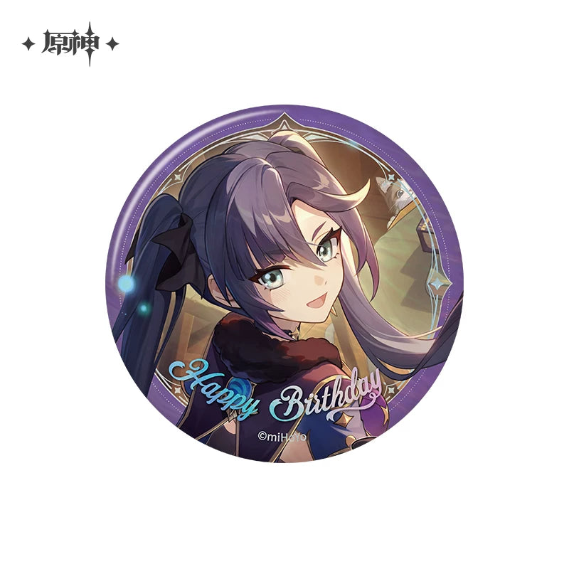 [Pre-Order] Birthday Series Character Badges 2025 Vol.2 | Genshin Impact (May 2026)