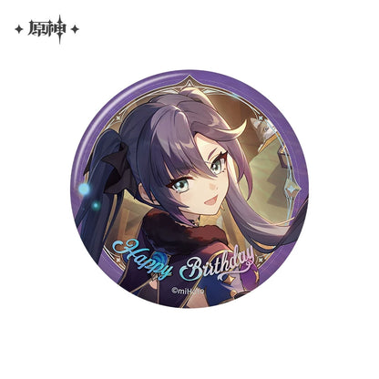 [Pre-Order] Birthday Series Character Badges 2025 Vol.2 | Genshin Impact (May 2026)