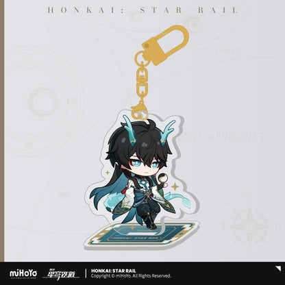 [Official Merchandise] Express Travel Notes Series Chibi Acrylic Hangable Standee | Honkai: Star Rail