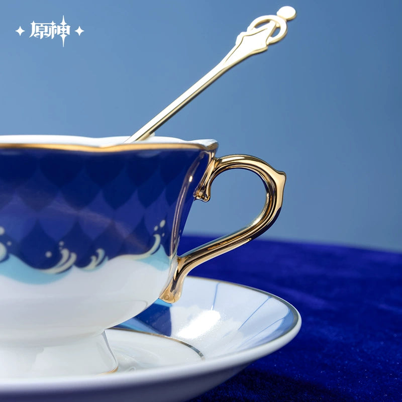 [Official Merchandise] “Endless Solo of Solitude” Furina Impression Afternoon Tea Cup and Saucer Set | Genshin Impact