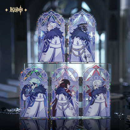 [Official Merchandise] Frost and Flame Series Connectable Light-Transmitting Acrylic Stand | Genshin Impact