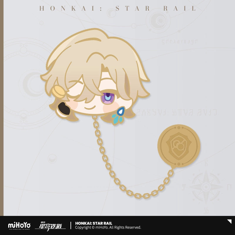 [Pre-Order] Pom-Pom Exhibition Hall Series Metal Badge | Honkai: Star Rail (Within 200 Days)