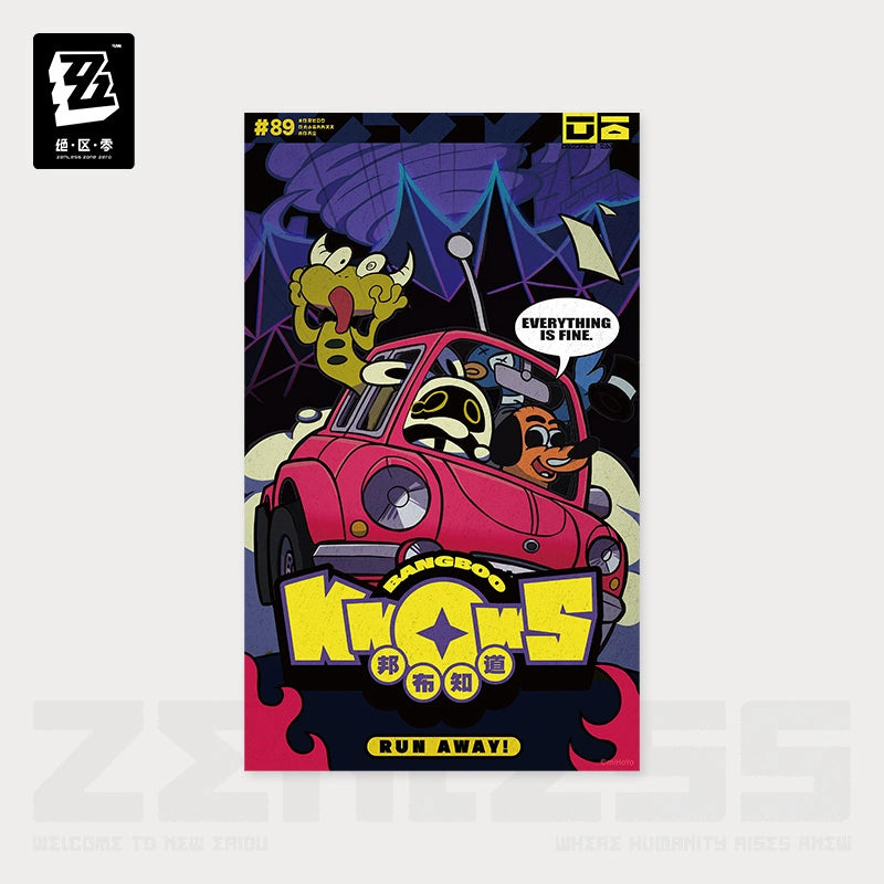 [Pre-Order] Random Play Videotapes Series Collectible Posters | Zenless Zone Zero (Dec 2024)