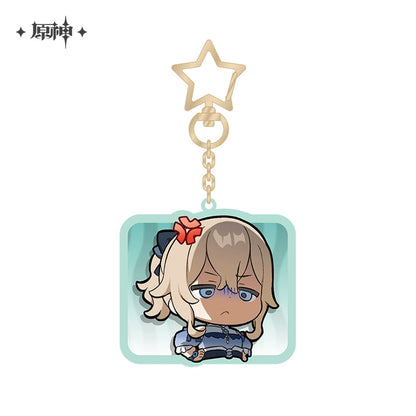 [Official Merchandise] Chibi Emoji Series Acrylic Charm - Mondstadt | Genshin Impact