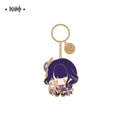 [Official Merchandise] Chibi Character Series Metal Charms | Genshin Impact