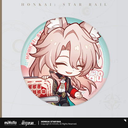 [Official Merchandise] KFC Series Chibi Illustration Tinplate Badge | Honkai: Star Rail