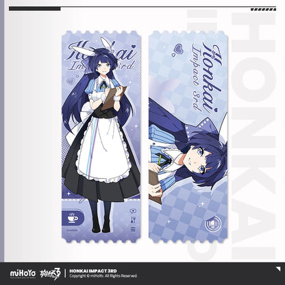 [Pre-Order] Fluffy Cafe Series Holographic Ticket | Honkai Impact 3rd (Within 200 Days)