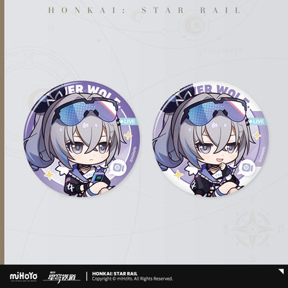 [Official Merchandise] Owlbert’s Reception Room Series Tinplate Badge Set | Honkai: Star Rail