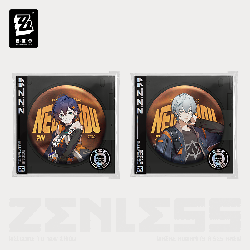 [Pre-Order] Illustration Series Tinplate Badges Proxy | Zenless Zone Zero (Oct 2024)