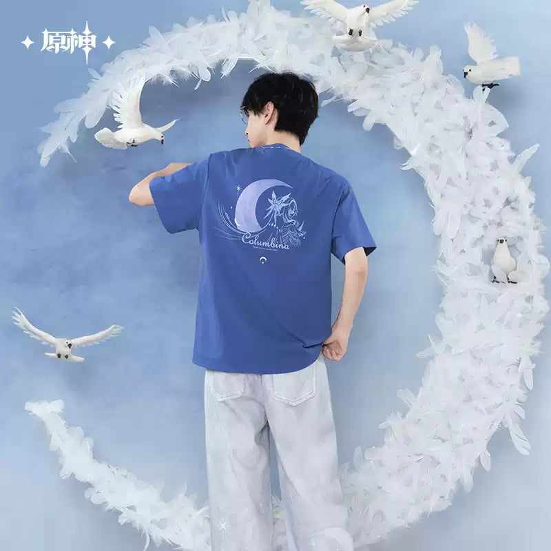 [Pre-Order] Columbina Theme Impression Series Casual Short Sleeve T-Shirt | Genshin Impact (Dec 2026)