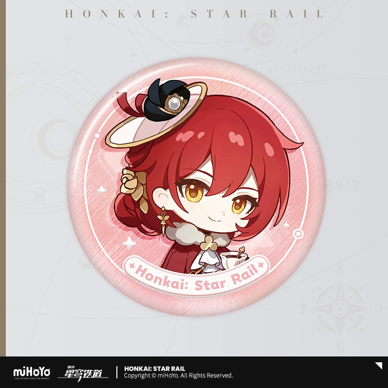 [Pre-Order] Nameless Medal Series Tinplate Badge | Honkai: Star Rail (Within 200 Days)