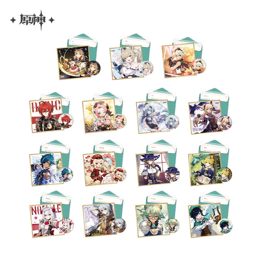 [Official Merchandise] Birthday Series Gift Box Set - Mondstadt City | Genshin Impact