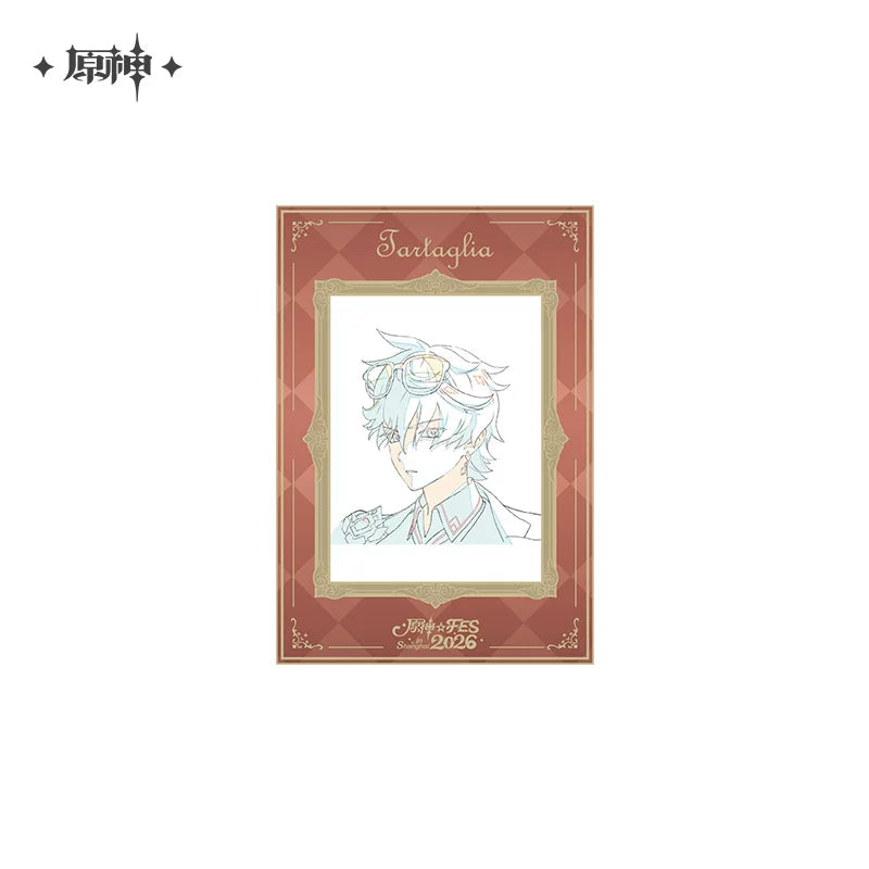 [Official Merchandise] FES2026 Series Original Art Diffraction Card Set | Genshin Impact