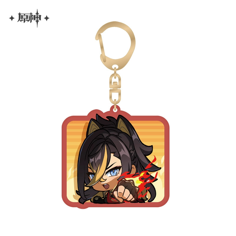 [Official Merchandise] Chibi Emoji Series Acrylic Charm - Sumeru City | Genshin Impact