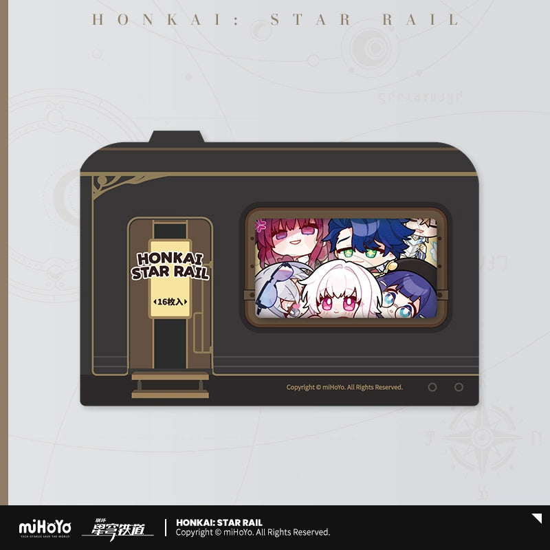 [Official Merchandise] Pom-Pom Exhibition Hall Series: Chibi Sticker Pack | Honkai: Star Rail