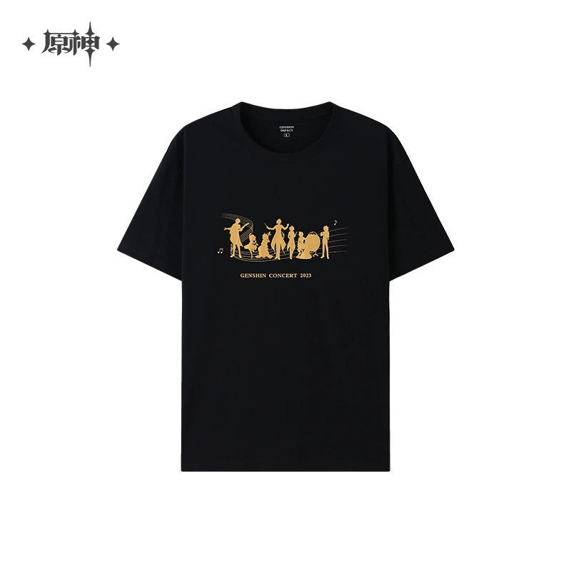 [Official Merchandise] Genshin Concert 2023 Series: Gold Foil T-shirt