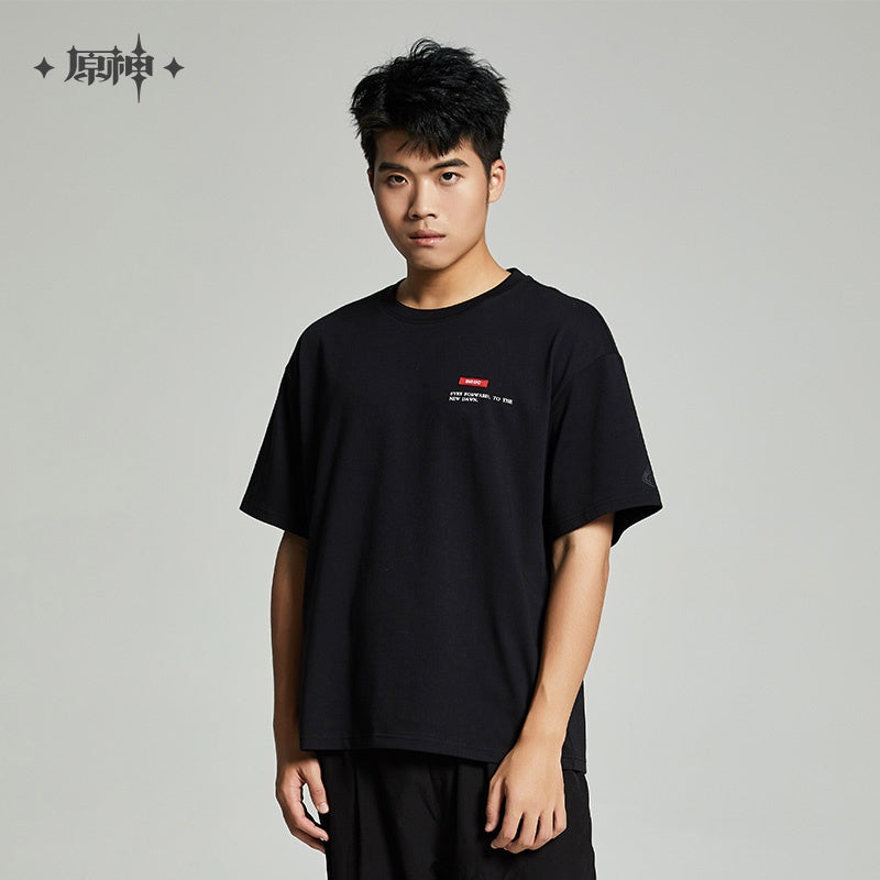 [Official Merchandise] Flames of Dawn Diluc T-Shirt | Genshin Impact