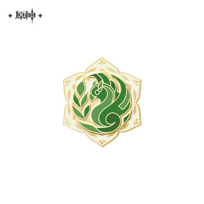 [Official Merchandise] Sumeru Akademiya Extravaganza Badge | Genshin Impact