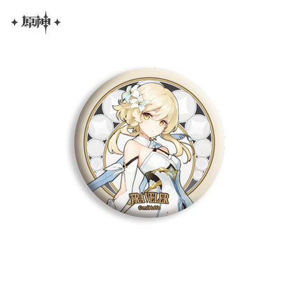 [Official Merchandise] Traveler Themed Character Badge | Genshin Impact