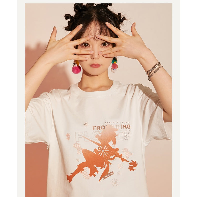 [Pre-Order] Yoimiya Impression Theme Series T-shirt | Genshin Impact (July 2024)